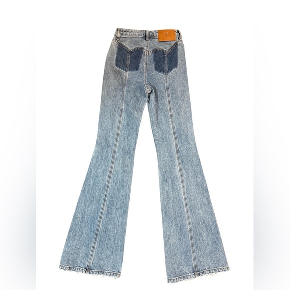 NWT Retrofête Maelle Denim Pants Size 24 - Picture 6 of 13